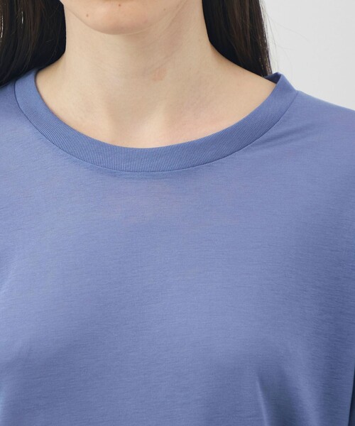 BASERANGE（ベースレンジ）の「BASERANGE LONG SLEEVE TEE（Tシャツ/カットソー・レディース・ブルー・S）」の6枚目の写真