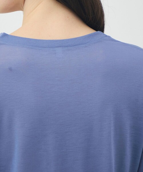 BASERANGE（ベースレンジ）の「BASERANGE LONG SLEEVE TEE（Tシャツ/カットソー・レディース・ブルー・S）」の7枚目の写真
