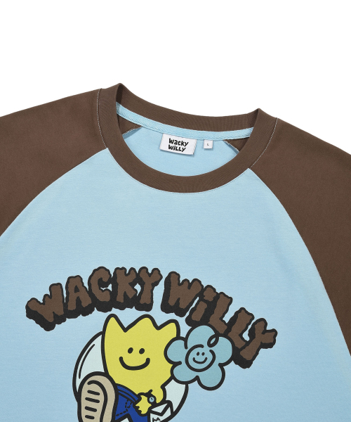 Wacky WiLLy(ワッキーウィリー)の「ナグランロングスリーブブルー(Tシャツ/カットソー・レディース・その他・SMALL/MEDIUM/LARGE/X-LARGE)」の4枚目の写真