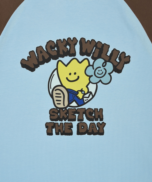 Wacky WiLLy(ワッキーウィリー)の「ナグランロングスリーブブルー(Tシャツ/カットソー・レディース・その他・SMALL/MEDIUM/LARGE/X-LARGE)」の5枚目の写真