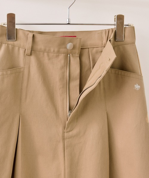 POLO BCS(ポロ ビーシーエス)の「【POLO BCS】タックフレアスカート(スカート・レディース・ベージュ/ネイビー・M/S)」の8枚目の写真