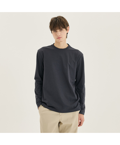MINDBRIDGE(マインドブリッジ)の「ドゥグッド_ソロナTシャツ - 3色(Tシャツ/カットソー・メンズ・ブラック/オフホワイト/ダークグレー・100/110/95/105)」の3枚目の写真