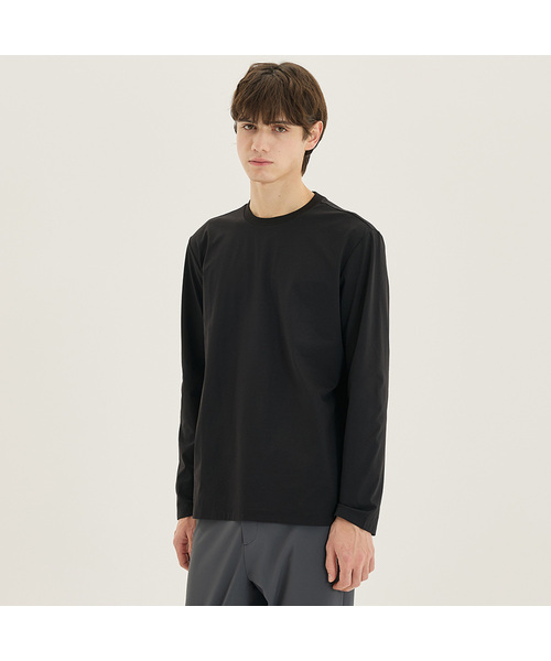 MINDBRIDGE(マインドブリッジ)の「ドゥグッド_ソロナTシャツ - 3色(Tシャツ/カットソー・メンズ・ブラック/オフホワイト/ダークグレー・100/110/95/105)」の1枚目の写真