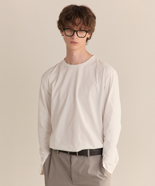 MINDBRIDGE(マインドブリッジ)の「ドゥグッド_ソロナTシャツ - 3色(Tシャツ/カットソー・メンズ・ブラック/オフホワイト/ダークグレー・100/110/95/105)」の5枚目の写真