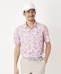 adabat（アダバット）の「【吸水速乾 UVカット】リンクスプリント半袖ポロシャツ（ポロシャツ）」