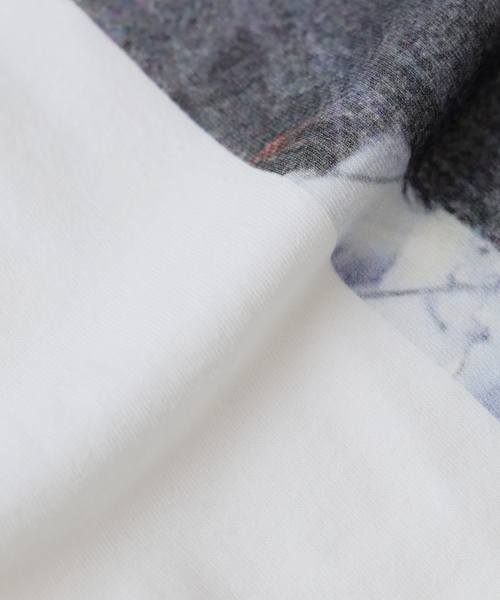 Couture d'adam（クチュールドアダム）の「COUTURE D’ADAM (クチュール ド アダム) Jane&Serge at Beach Tシャツ（Tシャツ/カットソー・メンズ・ブラック/ホワイト・40/42）」の8枚目の写真