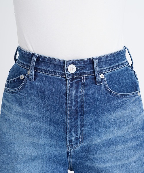 YANUK(ヤヌーク)の「Really Light ボーイズストレート"LEA"(デニムパンツ・レディース・ブルー・22inch/23inch/24inch/25inch/26inch)」の8枚目の写真