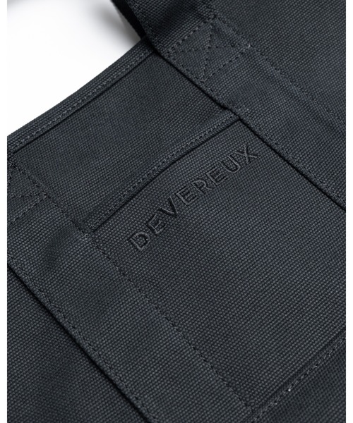 DEVEREUX GOLF(デヴァローゴルフ)の「DVG CANVAS CART BAG(トートバッグ・メンズ・ブラック/サンドベージュ・FREE)」の4枚目の写真