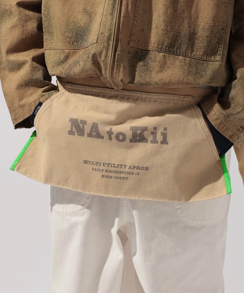 niko and...（ニコアンド）の「【NATOKii(ネイトゥーキー)】ツールエプロンバッグ（ボディバッグ/ウエストポーチ・メンズ・オフホワイト/ベージュ・FREE）」の5枚目の写真