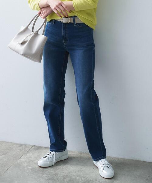 UNTITLED（アンタイトル）の「【追加/人気デニム】MAKE×DENIMスリムストレート（デニムパンツ・レディース・ブルー系その他/ブルー・04/03/02/00/50/48/46/44/42/01）」の11枚目の写真