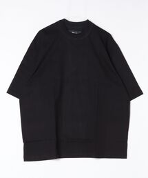 MN+LA（エムエヌエルエー）の「MN+LA MOCK NECK TEE モックネック半袖Tシャツ（Tシャツ/カットソー）」