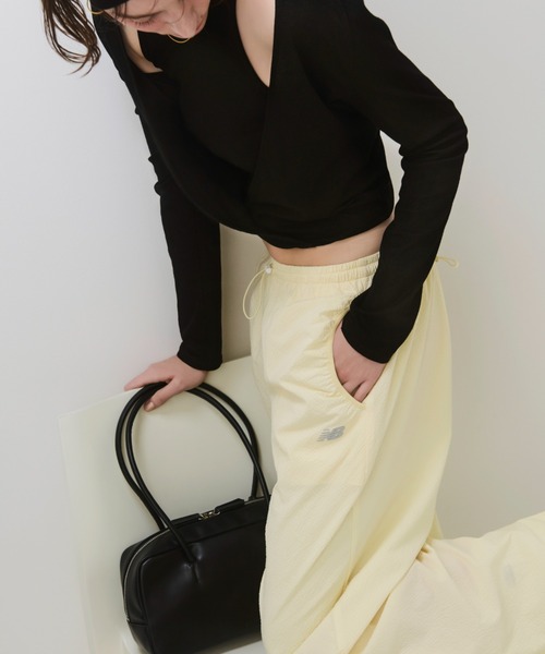 emmi（エミ）の「【New Balance for emmi】マルチファンクションイージーパンツ（その他パンツ・レディース・イエロー・S/M）」の3枚目の写真