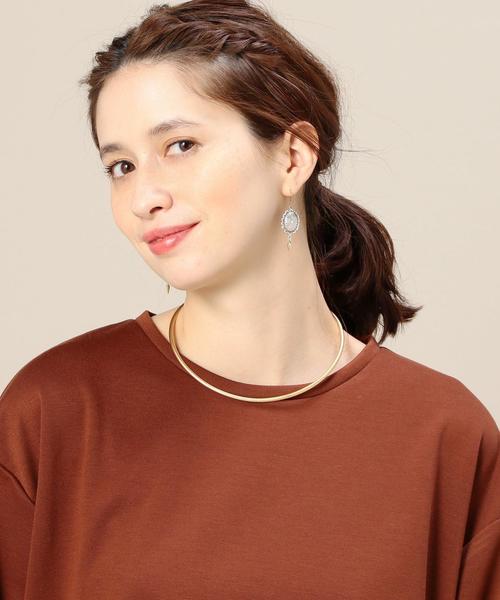 BEAUTY&YOUTH UNITED ARROWS（ビューティーアンドユースユナイテッドアローズ）の「BY メタルチョーカー ◆（チョーカー・レディース・ゴールド/シルバー・FREE）」の5枚目の写真