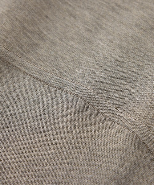 ROPE'（ロペ）の「LEVITA ニットワンピース/接触冷感・イージーケア（ワンピース・レディース・ネイビー/ベージュ・FREE）」の17枚目の写真