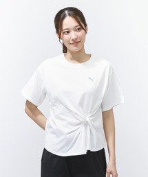 プーマ PUMA ESS ELEVATED クール フロント ノット Tシャツ