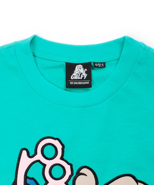 GALFY（ガルフィー）の「【GALFY/ガルフィー】メリケンHERTS Tee（Tシャツ/カットソー・メンズ・ホワイト/ターコイズブルー/ブラック・M/L/XL）」の17枚目の写真