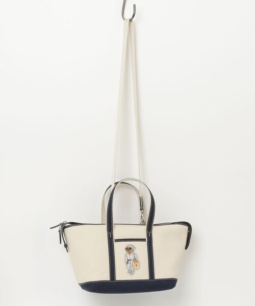 Polo ベア キャンバス ミニ ショッパー トート（トートバッグ）｜POLO