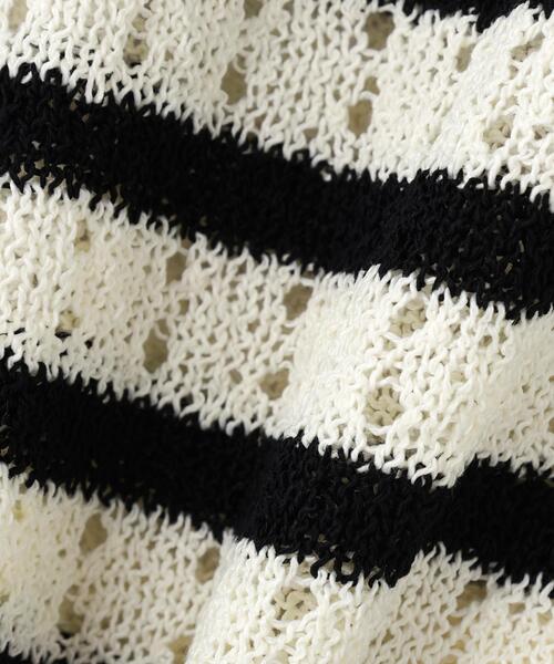 PROPORTION BODY DRESSING(プロポーションボディドレッシング)の「ヘンリーネック透かし編みニット / 1216170409(ニット/セーター・レディース・オレンジ/パープル/ブラック系その他・MEDIUM/SMALL)」の18枚目の写真