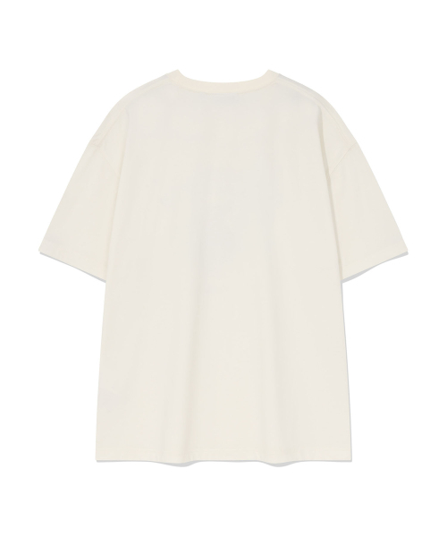 Wacky WiLLy(ワッキーウィリー)の「キキアンドドルフィングラフィック半袖Tシャツクリーム(Tシャツ/カットソー・レディース・その他・SMALL/MEDIUM/LARGE/X-LARGE)」の3枚目の写真