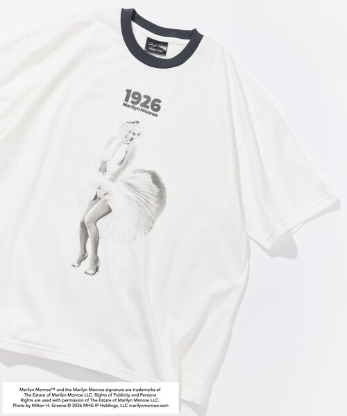 マリリンモンロー リンガー Tシャツ（Tシャツ/カットソー）｜FREAK'S