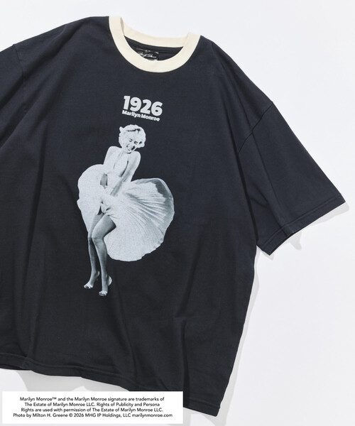 マリリンモンロー リンガー Tシャツ（Tシャツ/カットソー）｜FREAK'S