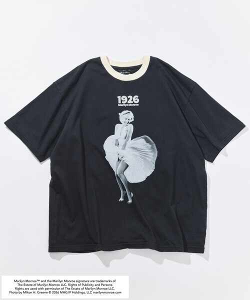 マリリンモンロー リンガー Tシャツ（Tシャツ/カットソー）｜FREAK'S
