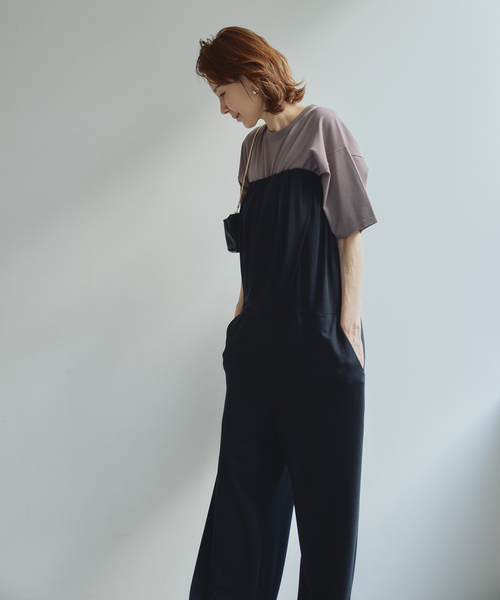 VERMEIL par iena(ヴェルメイユパーイエナ)の「ニットTシャツ(ニット/セーター・レディース・チャコールグレー/ホワイト/レッド/ネイビー・FREE)」の6枚目の写真