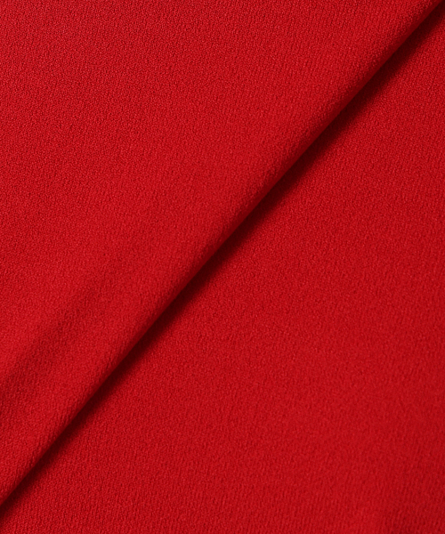 VERMEIL par iena(ヴェルメイユパーイエナ)の「ニットTシャツ(ニット/セーター・レディース・チャコールグレー/ホワイト/レッド/ネイビー・FREE)」の5枚目の写真