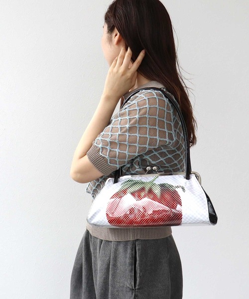 Cepica（セピカ）の「OVERLAP BOSTON（ボストンバッグ・レディース・ブラック・FREE）」の2枚目の写真