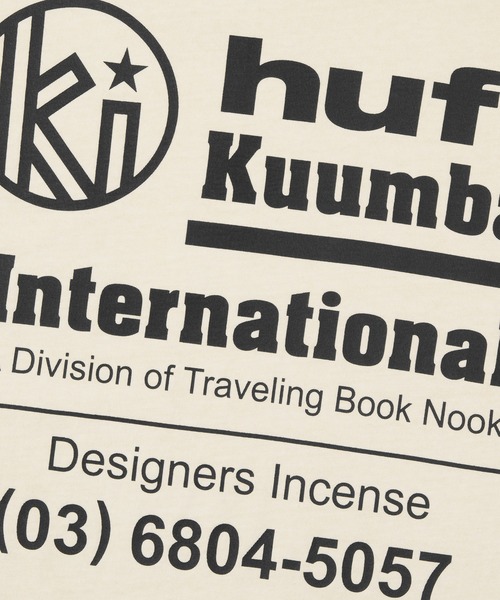 HUF(ハフ)の「HUF X KUUMBA INTERNATIONAL KUUMBA TEE(Tシャツ/カットソー・メンズ・クリーム・M/XXL/XL/L/S)」の3枚目の写真