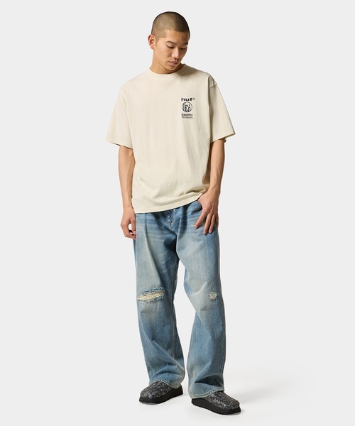 HUF(ハフ)の「HUF X KUUMBA INTERNATIONAL KUUMBA TEE(Tシャツ/カットソー・メンズ・クリーム・M/XXL/XL/L/S)」の5枚目の写真