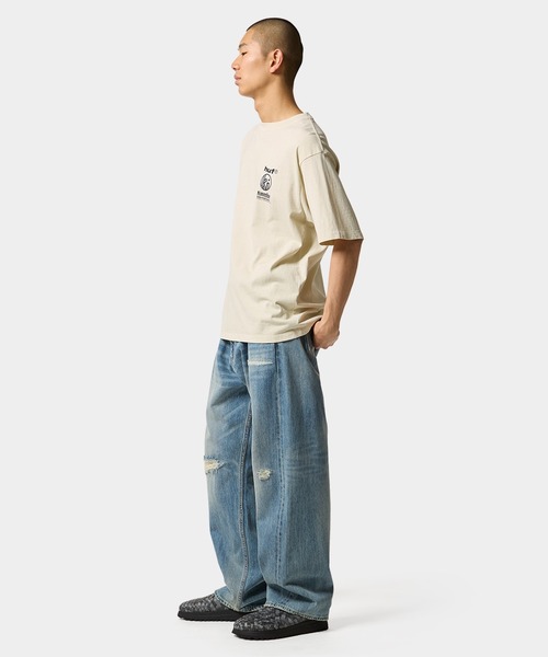 HUF(ハフ)の「HUF X KUUMBA INTERNATIONAL KUUMBA TEE(Tシャツ/カットソー・メンズ・クリーム・M/XXL/XL/L/S)」の6枚目の写真