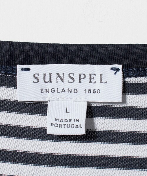 SUNSPEL(サンスペル)の「<SUNSPEL>クラシック ボーダー Tシャツ(Tシャツ/カットソー・メンズ・ネイビー・M/L)」の6枚目の写真