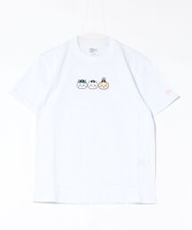 NEW ERA（ニューエラ）の「【NEW ERA/ニューエラ】半袖 コットン Tシャツ ちいかわ / ちいかわ・ハチワレ・うさぎ（Tシャツ/カットソー）」