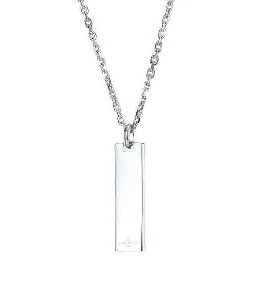 LION HEART(ライオンハート)の「【LION HEART】“SAND”ワイドプレートネックレス/サージカルステンレス316L(金属アレルギー対応)IT(ネックレス・メンズ・シルバー・FREE)」の10枚目の写真