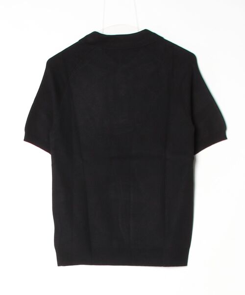 COOK JEANS(クックジーンズ)の「ラグランニットポロ(ポロシャツ・メンズ・ブラック/ネイビー/レッド/ホワイト・LARGE/MEDIUM/FREE)」の11枚目の写真