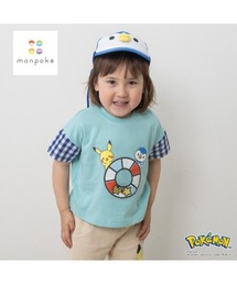 monpoke（モンポケ）の「monpoke モンポケ 半袖Ｔシャツ PVCアップリケ（Tシャツ/カットソー）」