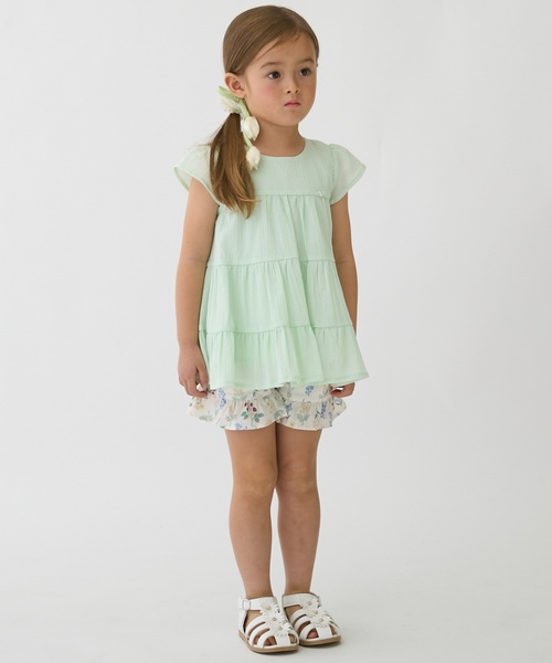 petit main（プティマイン）の「【スマイル/冷感/リンク】楊柳チュニック（チュニック・キッズ・ライトブルー/ライトピンク/レッド/ラベンダー/黄緑系・120cm/110cm/80ｃｍ/100cm/130cm/90cm）」の13枚目の写真