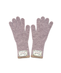 S'SECONDO（セコンド）の「アイリラムスウールパステルハーモニーニットグローブ_5カラー（手袋）」