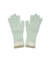 S'SECONDO（セコンド）の「アイリラムスウールパステルハーモニーニットグローブ_5カラー（手袋）」