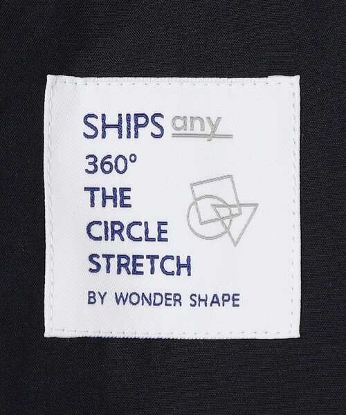 SHIPS any(シップス エニィ)の「SHIPS any:〈接触冷感/ストレッチ〉360° THE CIRCLE STRETCH リネン ミックス センタークリース イージーパンツ(セットアップ対応)◇(その他パンツ・メンズ・ネイビー/カーキ/ブラック・X-LARGE/LARGE/MEDIUM/SMALL)」の19枚目の写真