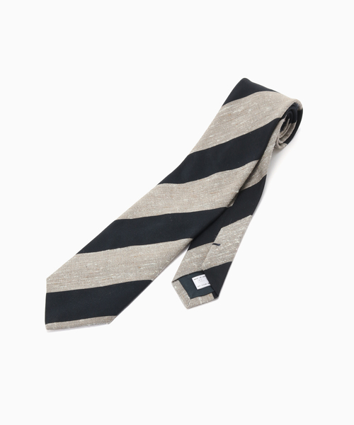 EDIFICE（エディフィス）の「AX Fossati カスリストライプタイ（ネクタイ・メンズ・チョコ/ダークブルー・FREE）」の4枚目の写真