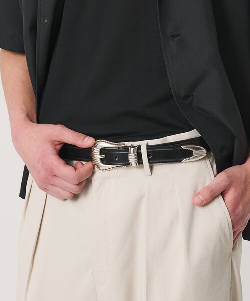 ＜TORY LEATHER＞クリースド ベルト
