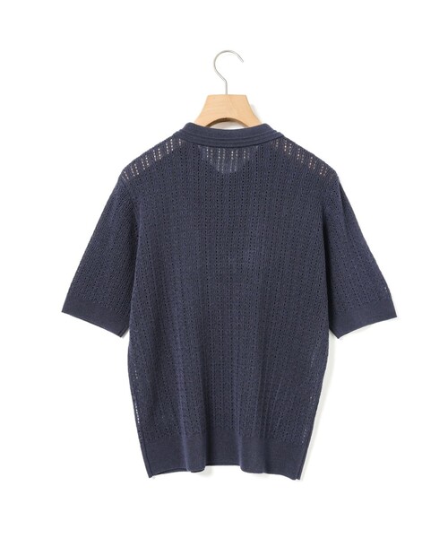 MidiUmi（ミディウミ）の「MidiUmi ニットポロシャツプルオーバー（ニット/セーター・レディース・グリーン/キナリ/ネイビー・FREE）」の14枚目の写真
