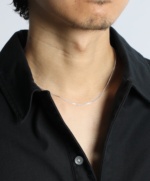 LANVIN en Bleu(ランバンオンブルー)の「シルバー925 ベネチアンチェーン ネックレス(ネックレス・メンズ・シルバー・FREE)」の1枚目の写真