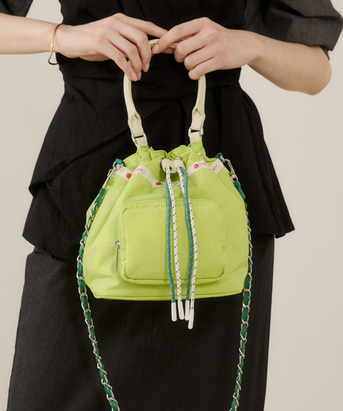 DBL DRAWST CHAIN BAG サニーシトラスコード（ショルダーバッグ
