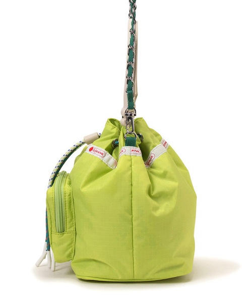 LeSportsac(レスポートサック)の「DBL DRAWST CHAIN BAG サニーシトラスコード(ショルダーバッグ・レディース・イエロー・FREE)」の8枚目の写真