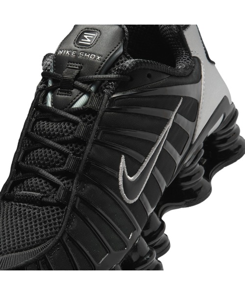 NIKE（ナイキ）の「NIKE/ナイキ WS ｼｮｯｸｽ TL（スニーカー・レディース・ブラック×シルバー・25.5cm/26cm/26.5cm/27cm/27.5cm/28cm/28.5cm/29cm/30cm/25cm/24.5cm/24cm/23.5cm/23cm）」の10枚目の写真