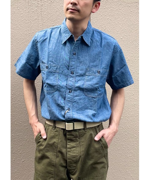 orSlow（オアスロウ）の「orSlow / インディゴ染め リネン プル