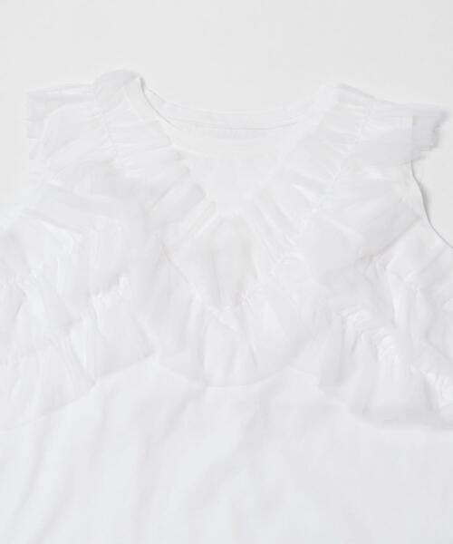 SENSE OF PLACE by URBAN RESEARCH(センスオブプレイスバイアーバンリサーチ)の「フリルデザインカットトップ(Tシャツ/カットソー・レディース・オフホワイト/ベージュ・ONE)」の16枚目の写真